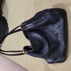 Large Coach Leather Purse
